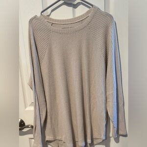 American Eagle Outfitters Women's Nude Soft lightweight Thermal Sz XL